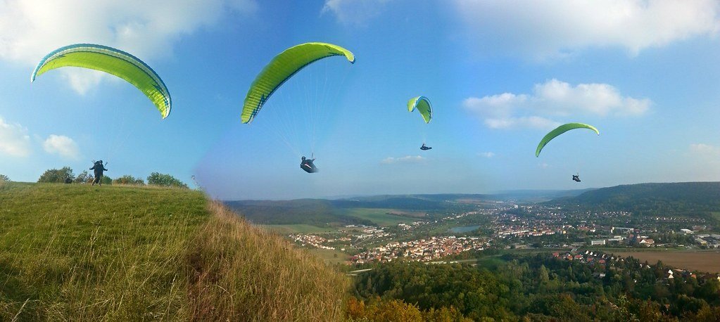 Paragliding in Kashmir