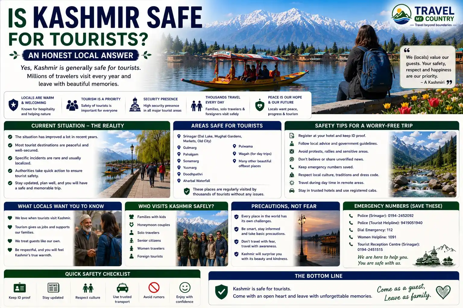Is Kashmir Safe for Tourists - An Honest Local Answer
